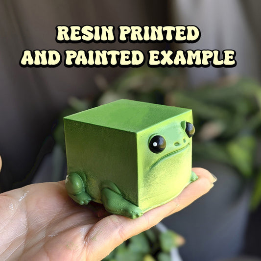 Adorable Ugly-Cute Frog Resin Figurine - 2-Pack Set for Desk, Home & Office Decor V888-ELOSUNG36856