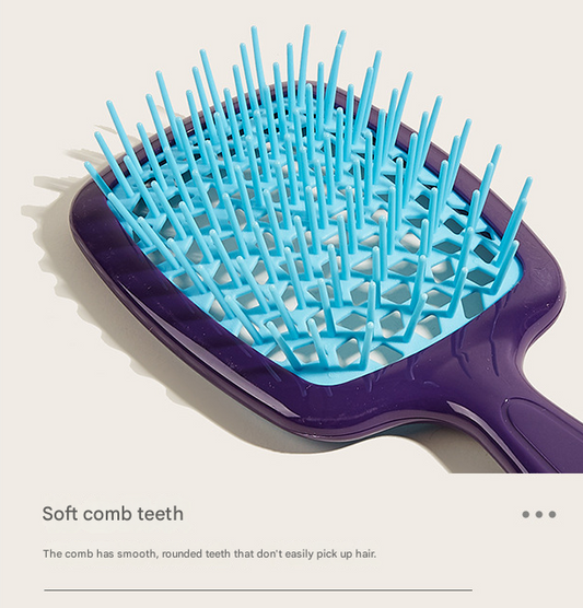 Green 8-Piece Detangling Hair Brush Set - Vented Wet/Dry Brushes for Smooth, Knot-Free Hair V888-ELOSUNG38283