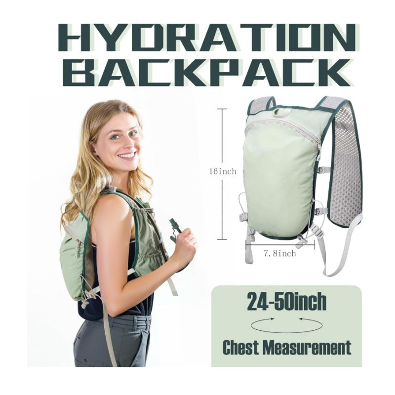Lightweight Hydration Backpack Running Vest with Adjustable Chest Straps Breathable Trail Running Pack for V888-ELOSUNG38504