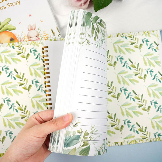 Little Bear Cub Printed Baby Memory Book with Gift Box Hardcover Milestone Journal Your First Years Story V888-ELOSUNG38614