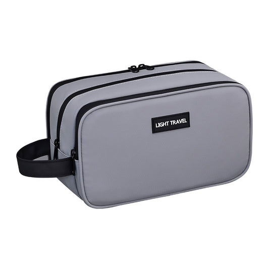 Large Waterproof Men's Toiletry Bag 3-Layer Travel Dopp Kit with Wet Dry Separation Portable Shower Organiser V888-ELOSUNG41318