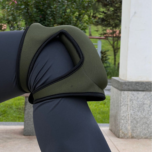 Waterproof Garden Knee Pads High Density EVA Foam Cushion for Weeding & Cleaning Adjustable Neoprene Straps V888-ELOSUNG41484