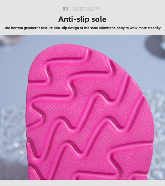 #36 Pink Thick Sole Buckle Slide Sandals(Fits Foot L 23 CM) - EVA Comfortable & Non-Slip Birkenstock Style V888-ELOSUNG42263