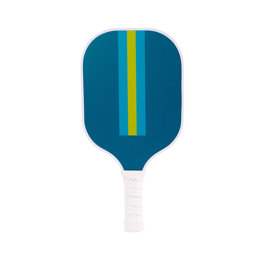 Blue Stripe Professional Fiberglass Pickleball Paddle Set with Carry Bag & 2 Paddles & 4 Balls V888-ELOSUNG45796