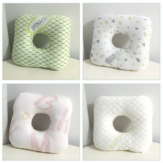 Green Ear Piercing Pillow - Soft Side Sleeper Cushion with Hollow Center for Pressure Relief, Post-Piercing V888-ELOSUNG47290