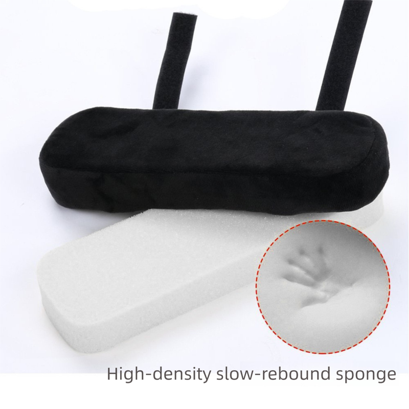 Wine red 2-Pack Chair Armrest Pad - Memory Foam Elbow Support Cushion for Office and Home Chairs V888-ELOSUNG48055