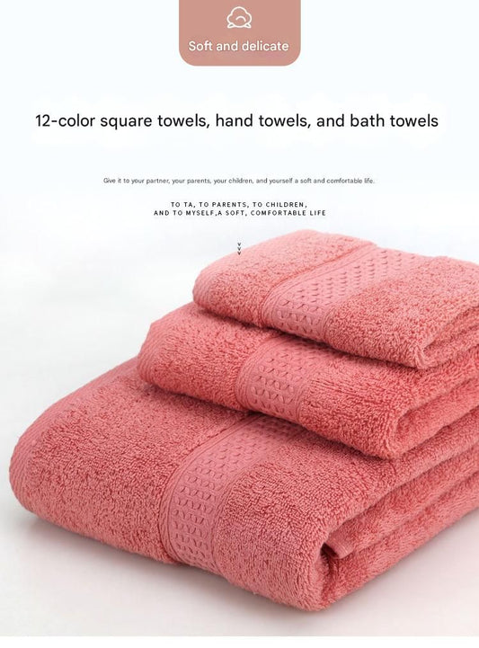 3-Piece Bright yellow Towel Set - Soft Absorbent Bath, Hand & Face Towels with Jacquard Weave, Gift Set for V888-ELOSUNG50640