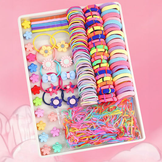 780-Piece Cute Hair Accessories Gift Set with Elastic Rubber Bands - Perfect Gift for Girls V888-ELOSUNG52123