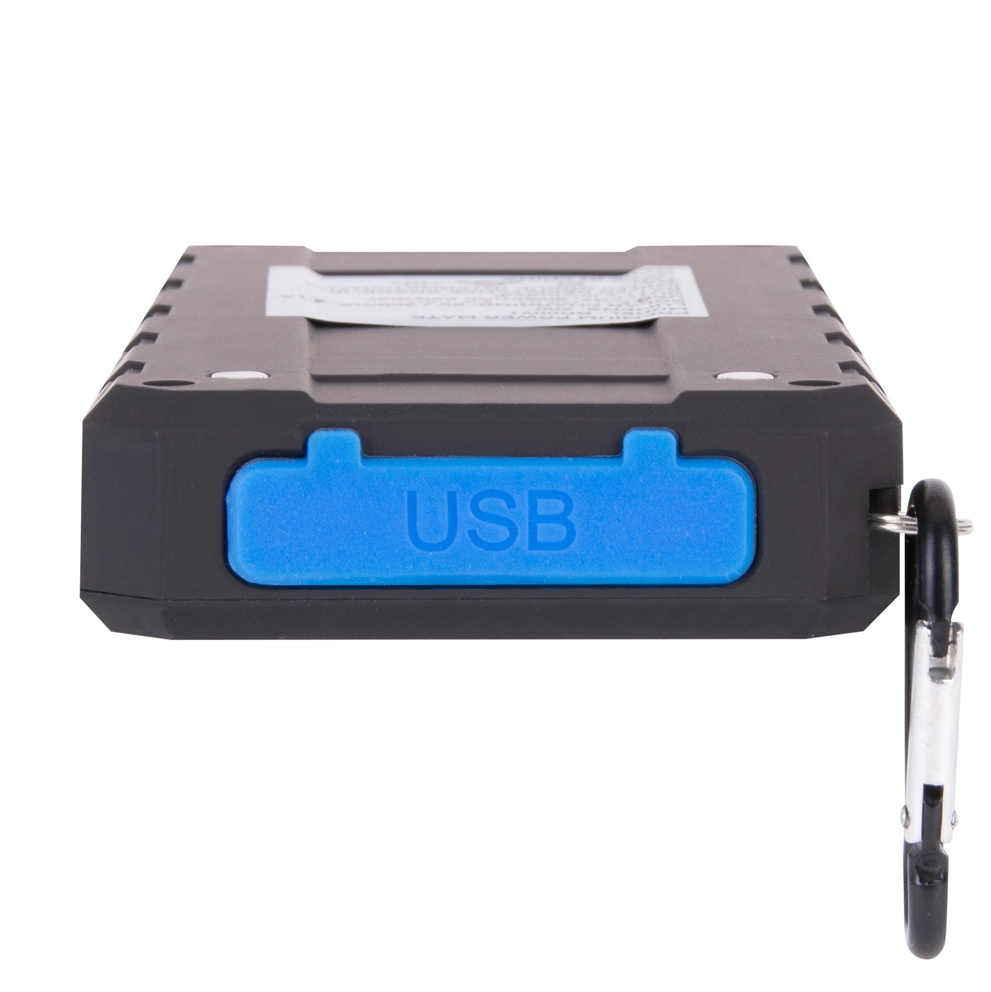 Brillar 8000mAh Solar USB Power Bank 200 Lumens LED Torch V915-BR0091