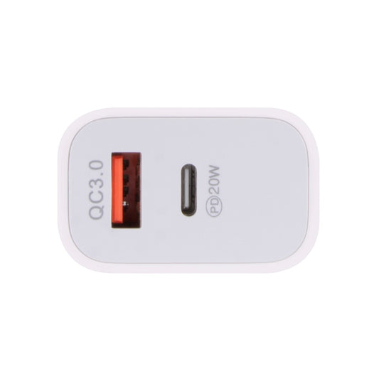 20W USB C & USB A QC3.0+PD Fast Charging Wall Charger V915-EL0045