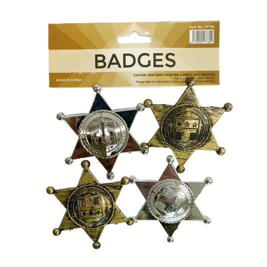 PLASTIC SHERIFF BADGE V922-AWD-D1133-SHEBADP