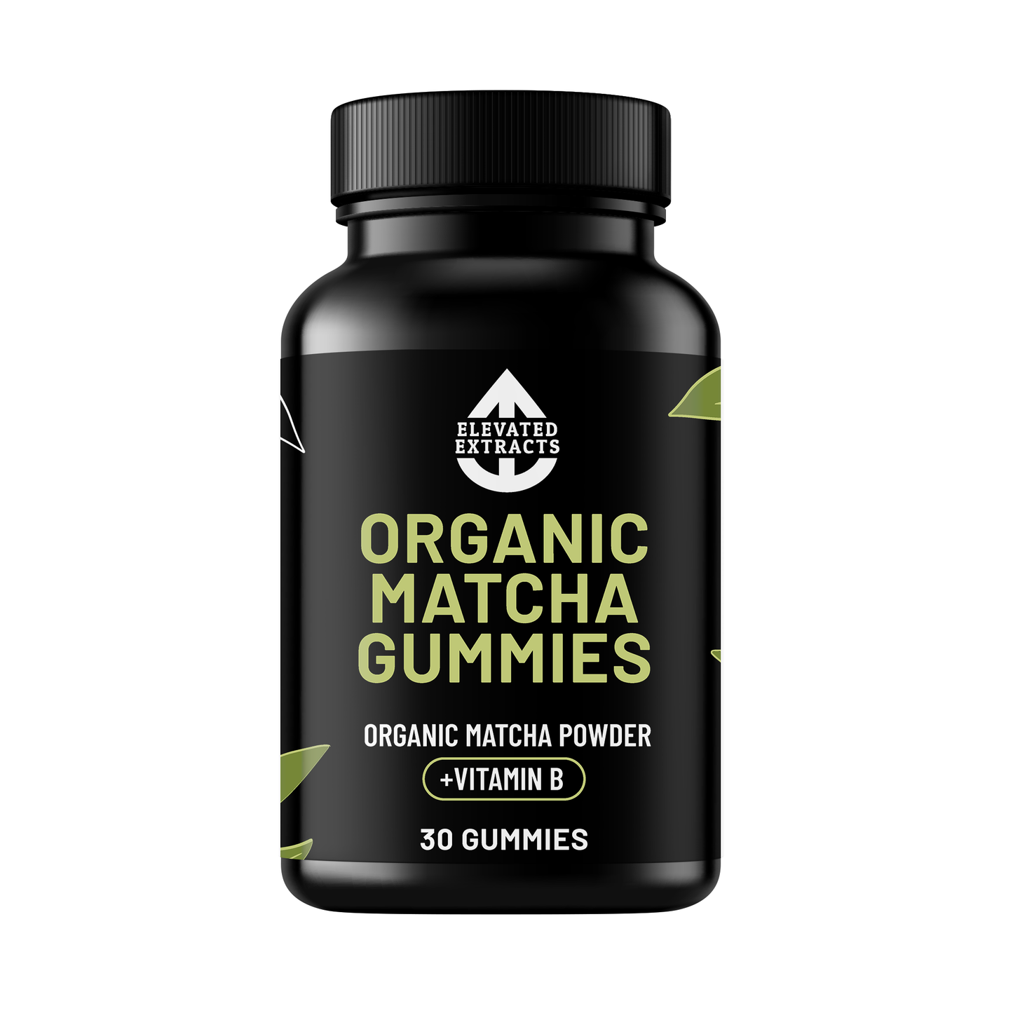 Elevated Extracts Organic Matcha Gummies - 30 Gummies V939-ELE-11347