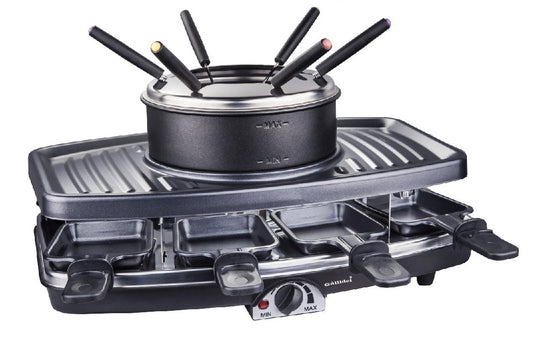 GALLIDEI Fondue & Raclette Grill V949-GRG1001