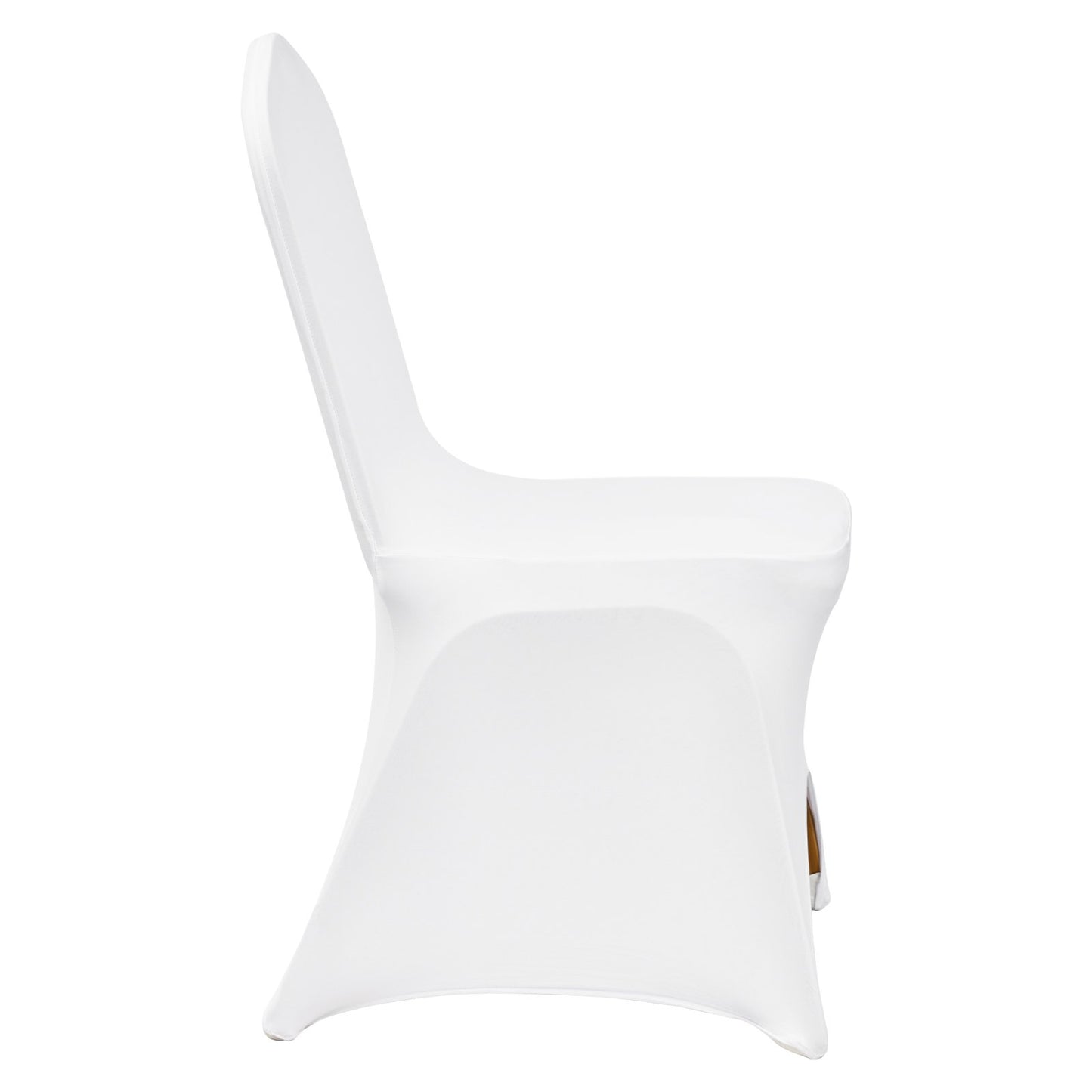 Stretch Spandex Folding Chair Covers, Universal Fitted Arched Front Cover, Removable Washable Protective V952-100PCSGXBSYT00001V0