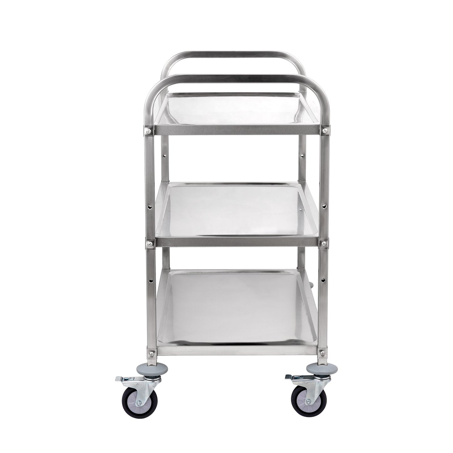 3-Tier Utility Cart Rolling Cart on Wheels 37.5"x20"x37.7" 450 LBS 6 Hooks V952-BXGCFTCCB374XSWSCV0