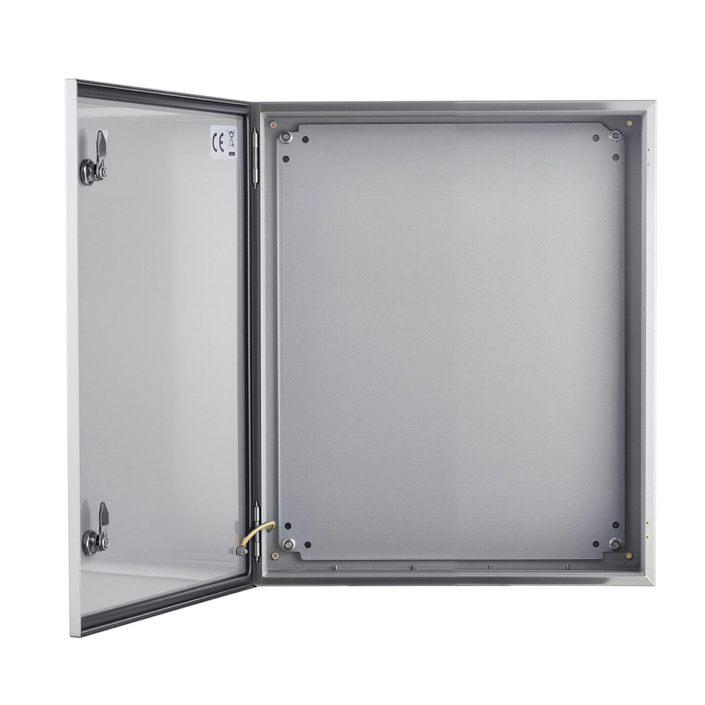 Steel Electrical Box, 60x50x20 cm, 304 Stainless Steel Electrical Enclosure Box, Wall-Mounted Outdoor V952-BXGDQX24X20XC3Z3EV0