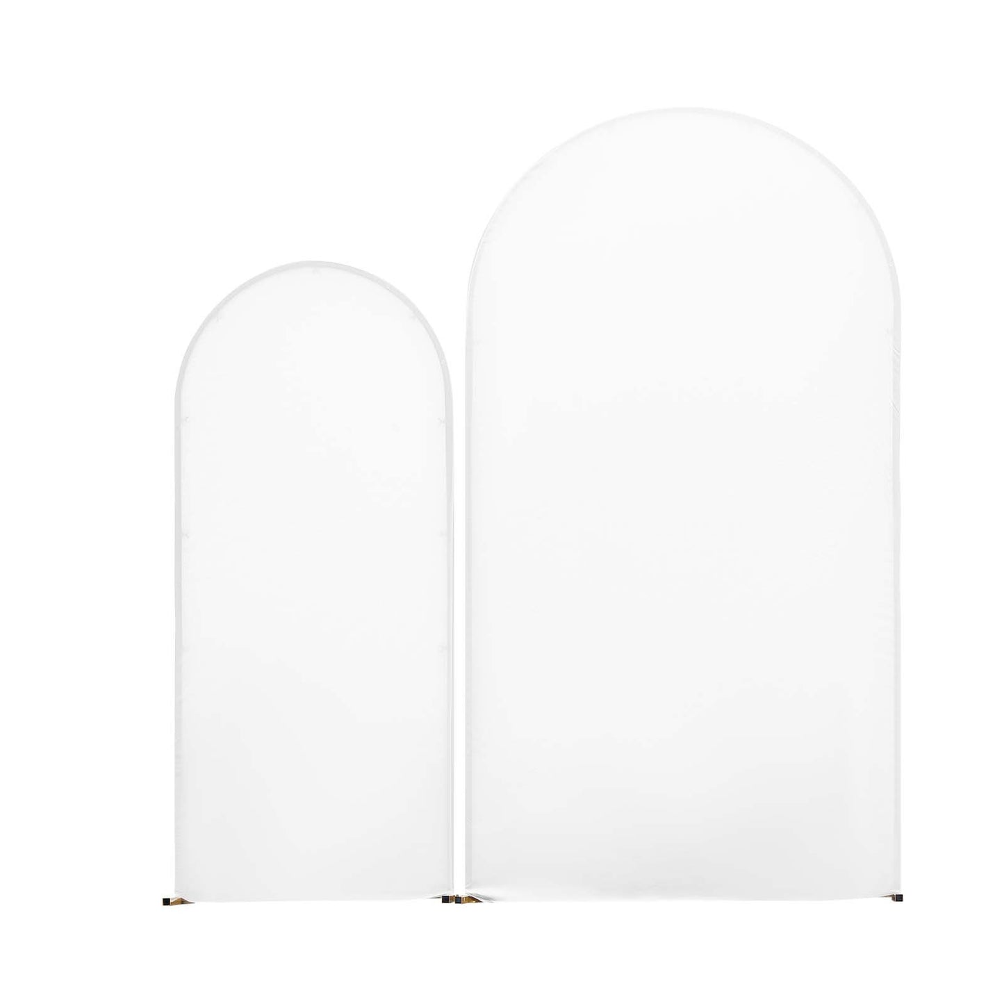Arch Backdrop Stand, Set of 2, 2.2 m and 1.8 m, Stable Structure, Easy Assembly, Gold Metal Arch Backdrop V952-BYDGMJLJTDBZ1SEAH001V0