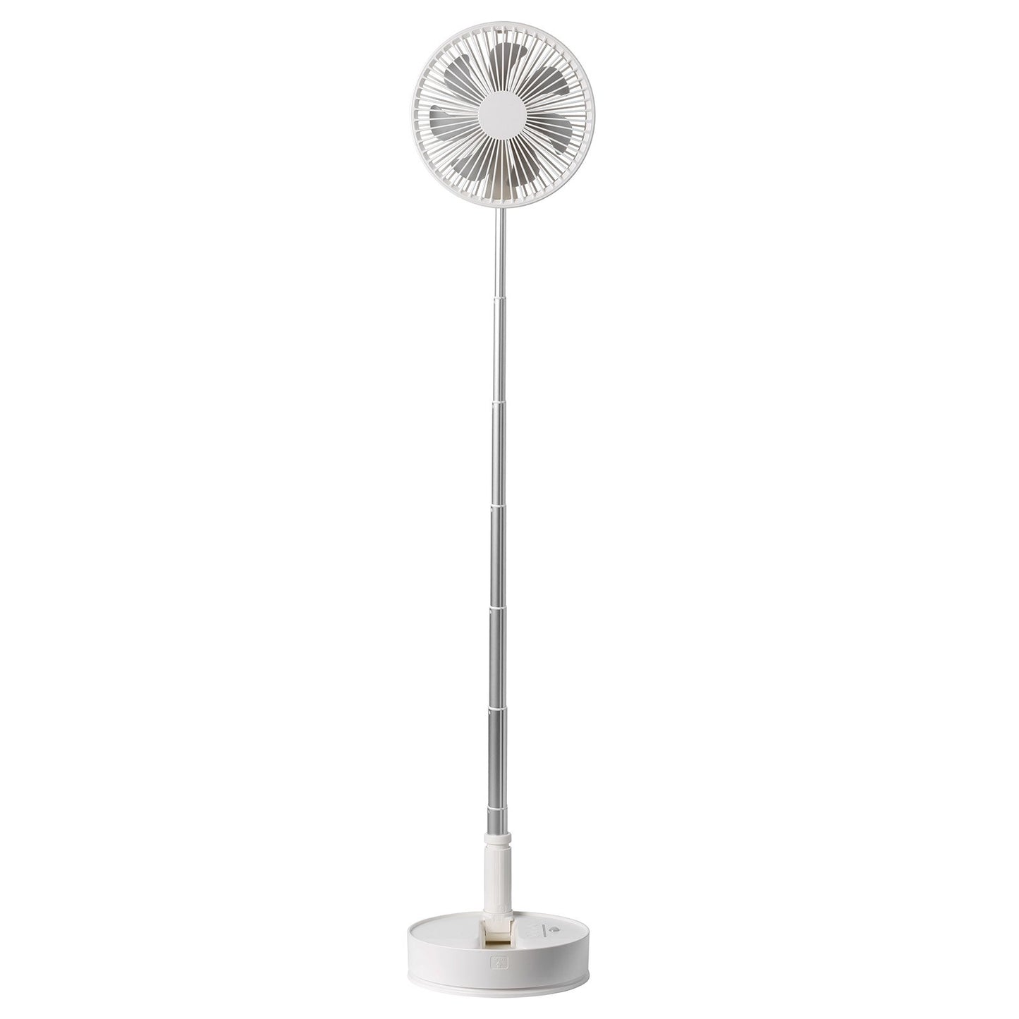 8 Inch Foldable Oscillating Standing Fan with Remote Control, 4 Speed Adjustable Portable Desk Quiet Fan, V952-CDFS8YCSSSF0UQN12V9