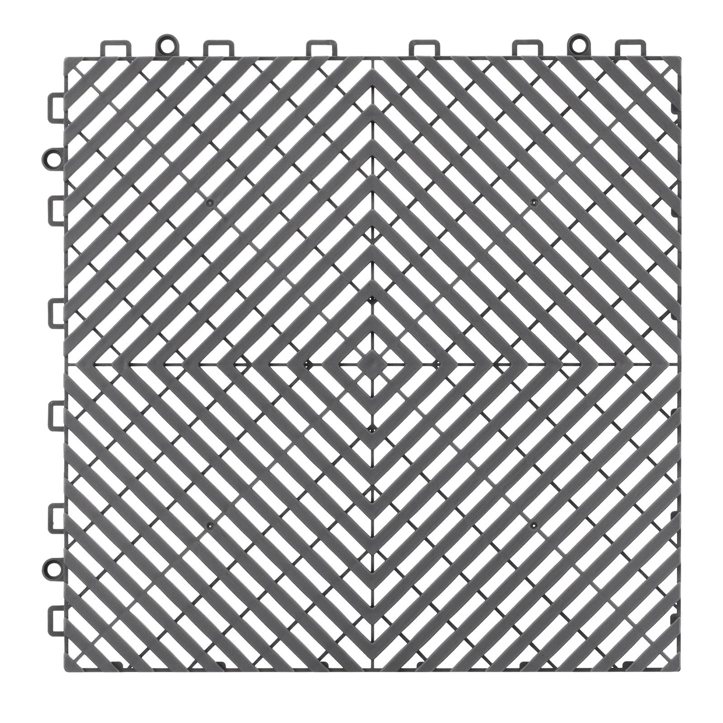 Interlocking Drainage Mat, 31 x 31 cm Modular Interlocking Cushion, 50 Pcs Splicing Drainage Mats, Non-Slip V952-CKPSD12X12INHIBDXV0
