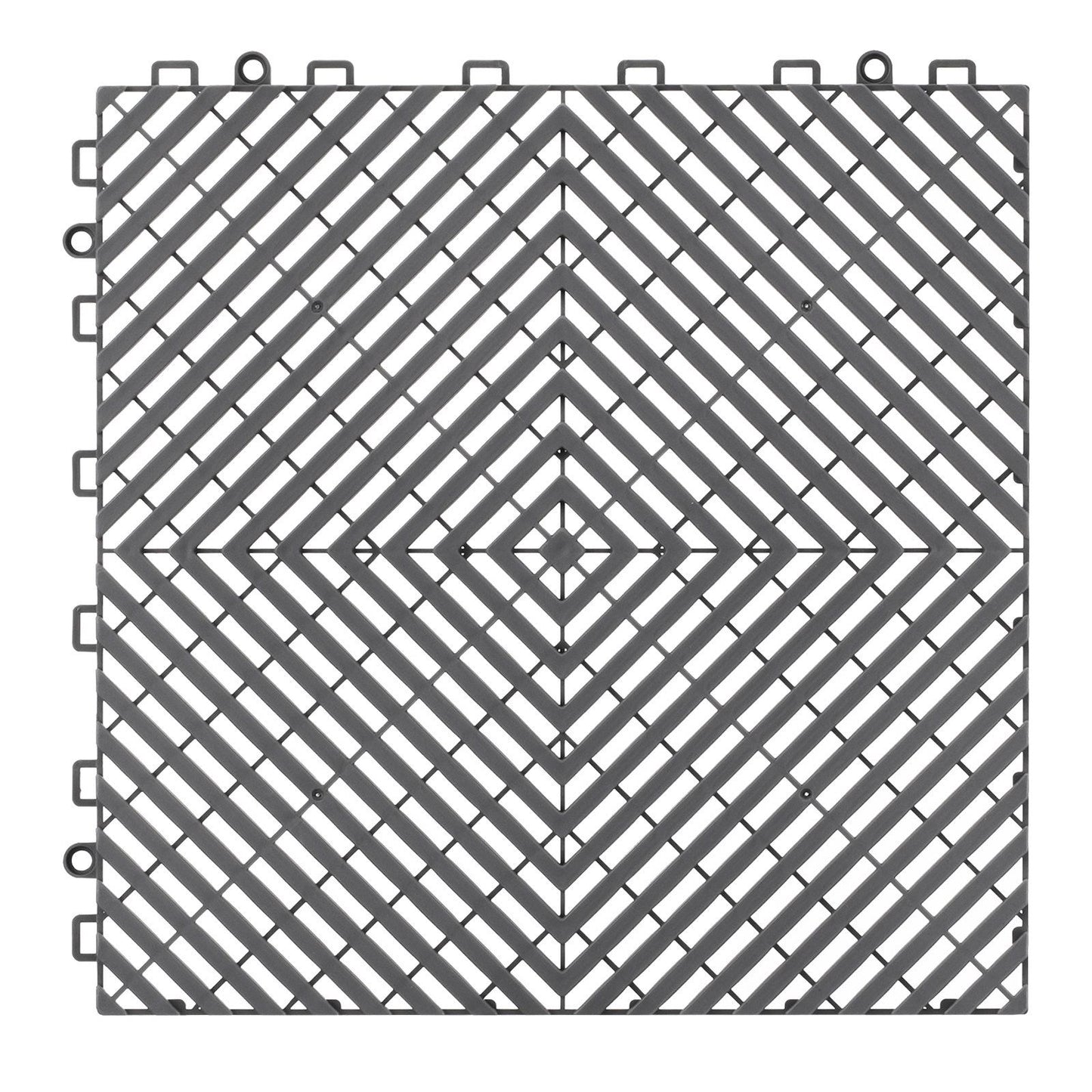 Interlocking Drainage Mat, 31 x 31 cm Modular Interlocking Cushion, 12 Pcs Splicing Drainage Mats, Non-Slip V952-CKPSD12X12YC7FR5ZV0