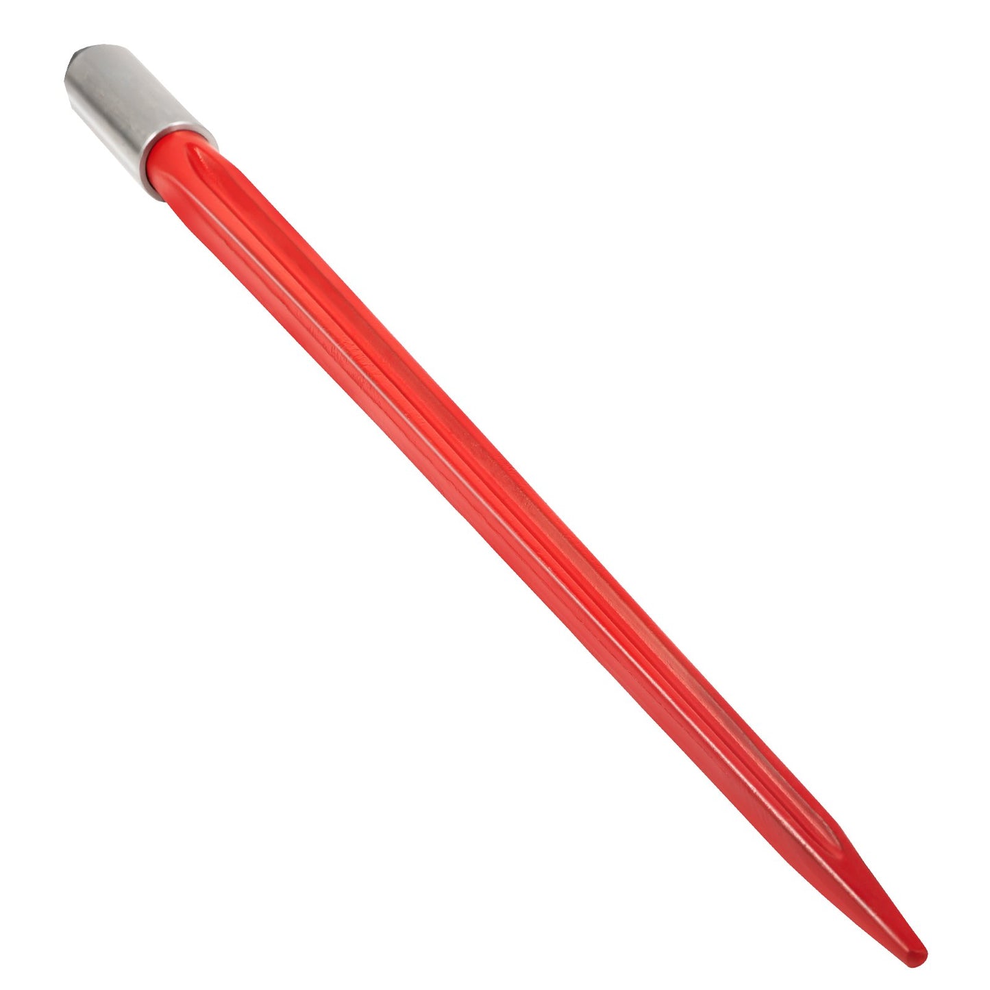 Hay Spear 32" Bale Spear 1350 lbs Capacity, Bale Spike Quick Attach Square Hay Bale Spears 1.4" Wide, Red V952-CM36X810-1350HS01V0