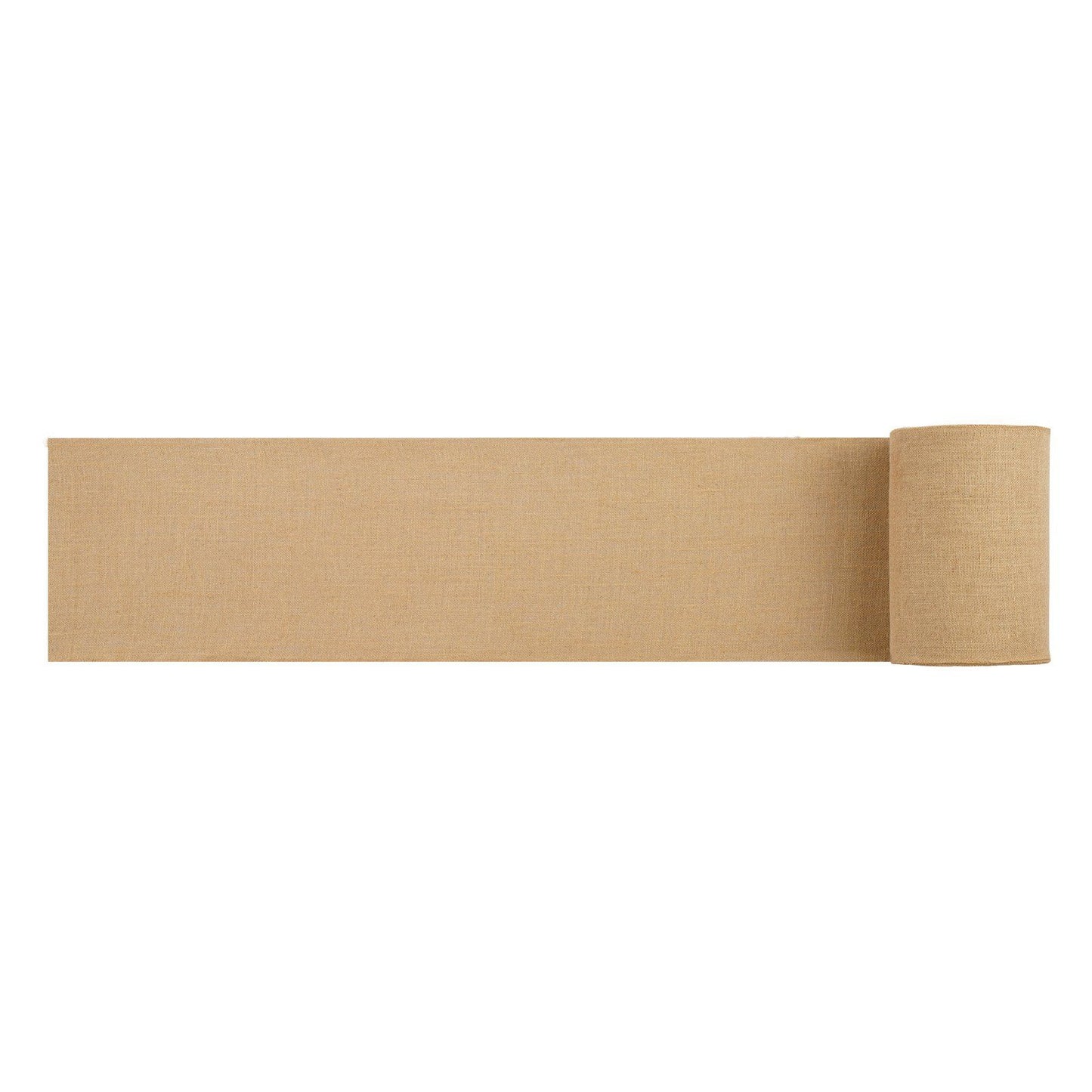 Burlap Fabric Roll, 355 mm x 45.7 m & 50 x 50 Density Wide Natural Burlap Fabric Rolls, Jute Fabric Burlap V952-CMBJ14INCHES3MBHIV0