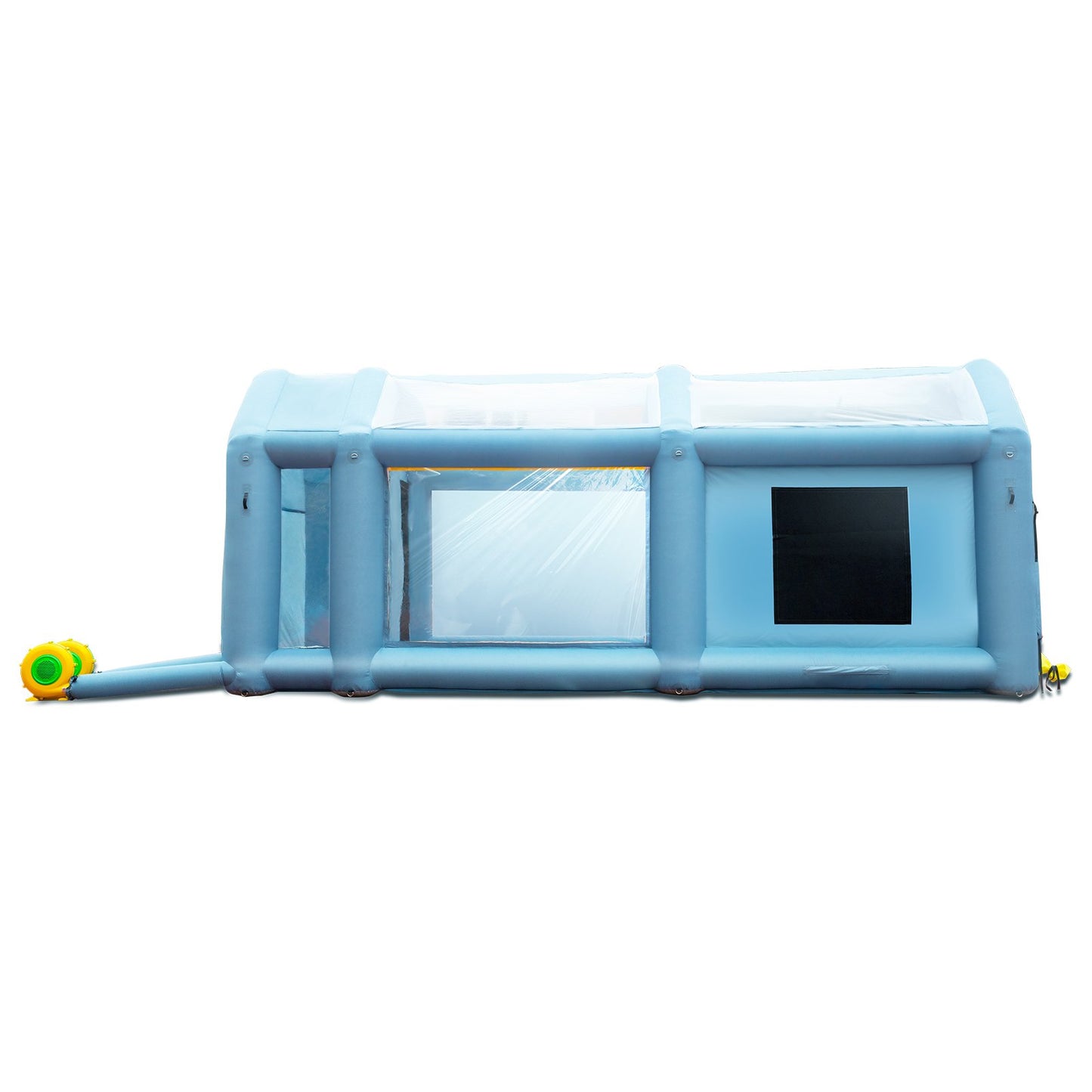 Inflatable Spray Booth Car Paint Tent 20x10x8ft Filter System 2 Blowers V952-CQSPQFLSS2010Y97FV3