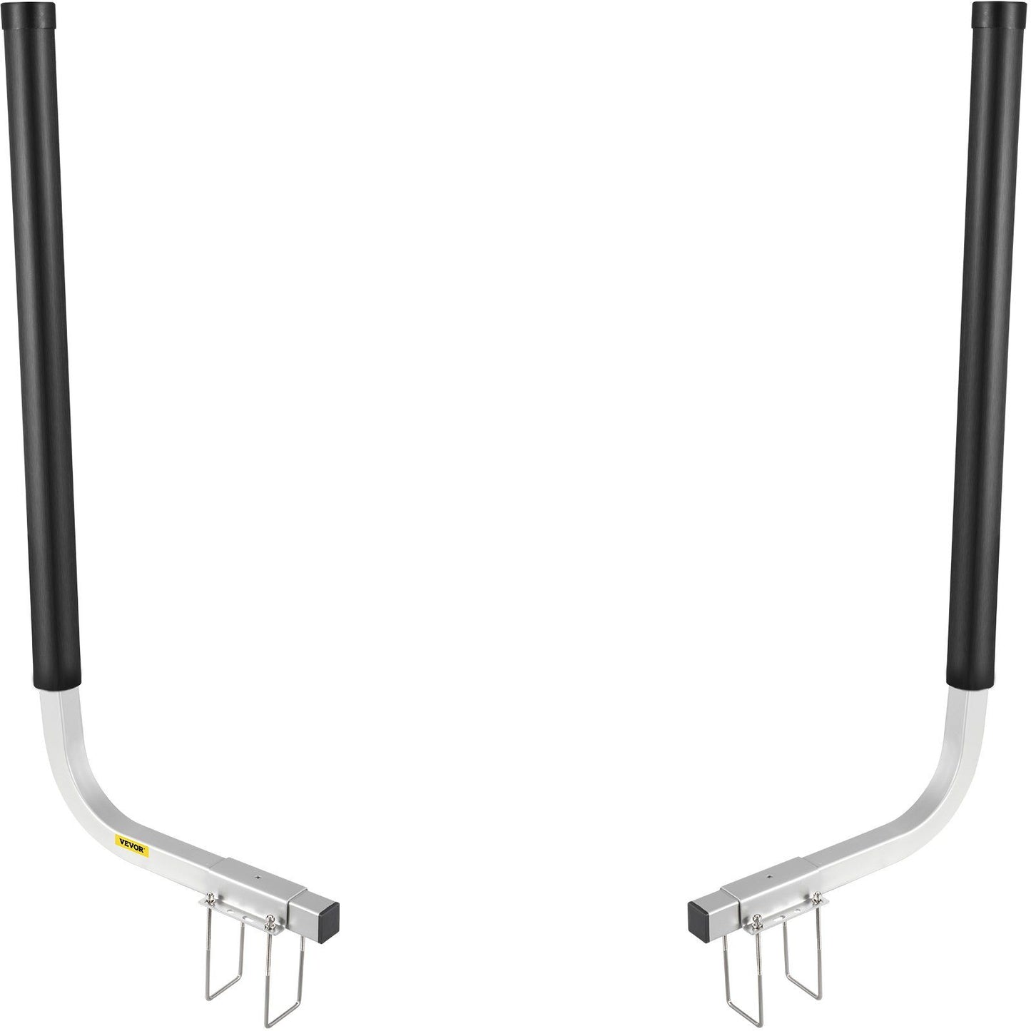 Boat Trailer Guide-ons, 40"", 2PCS Rustproof Galvanized Steel Trailer Guide ons, Trailer Guides with Black V952-CTCDGHYL40PVC20BOV0