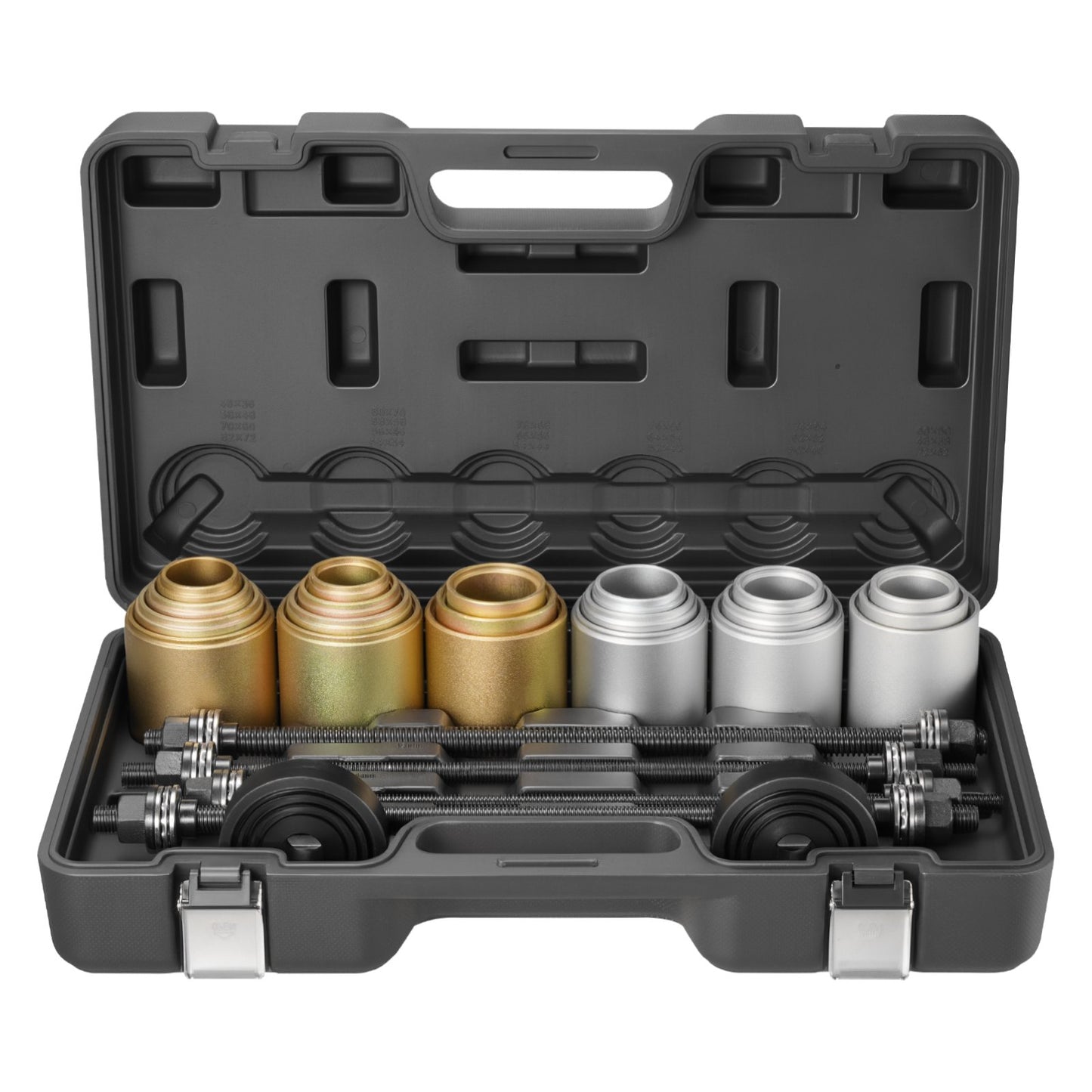 Pull and Press Sleeve Kit, 26 PCS, Steel Bush Removal Insertion Sleeve Tools with Carrying Case, Compatible V952-CTQCQTZ26JT0E8TU9002V0