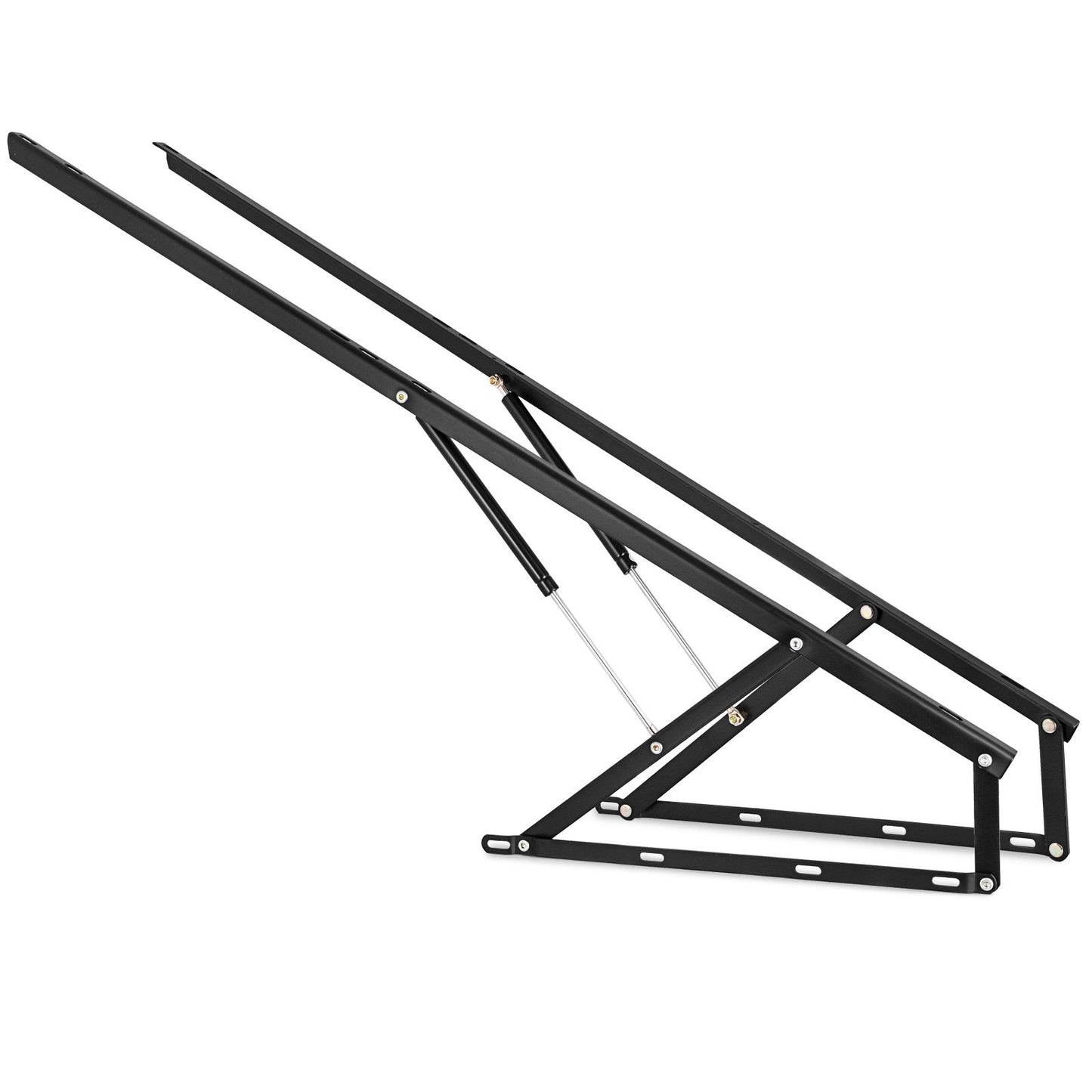 Pair of 5FT Pneumatic Mechanism Heavy Duty Gas Spring Kit for Box Bed Sofa Storage Space Saving DIY Project V952-CYSJQB15000000001V0