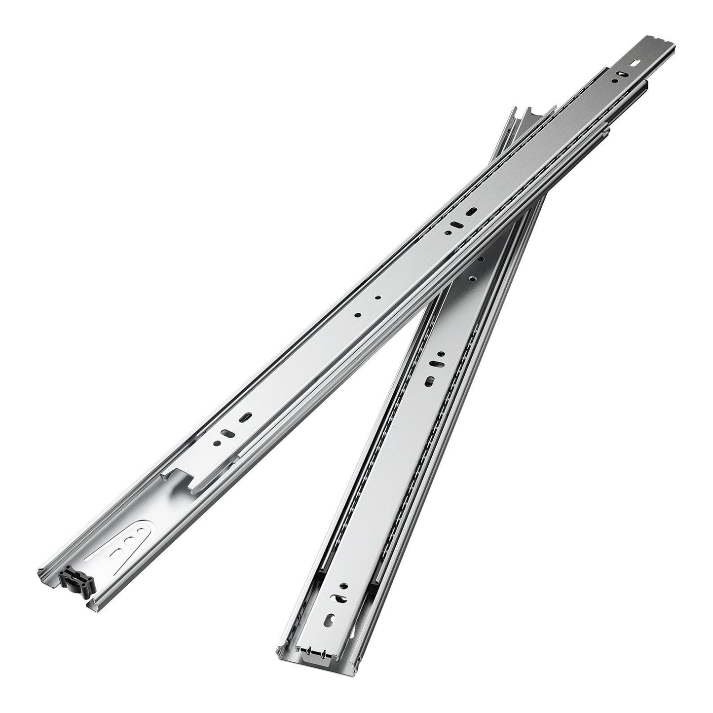 Drawer Slides, 20 inch, 10 Pairs Full Extension Ball Bearing Cabinet Rails, 100 LB Load Capacity Heavy Duty V952-CZCJCTDG100LPZMLNV0