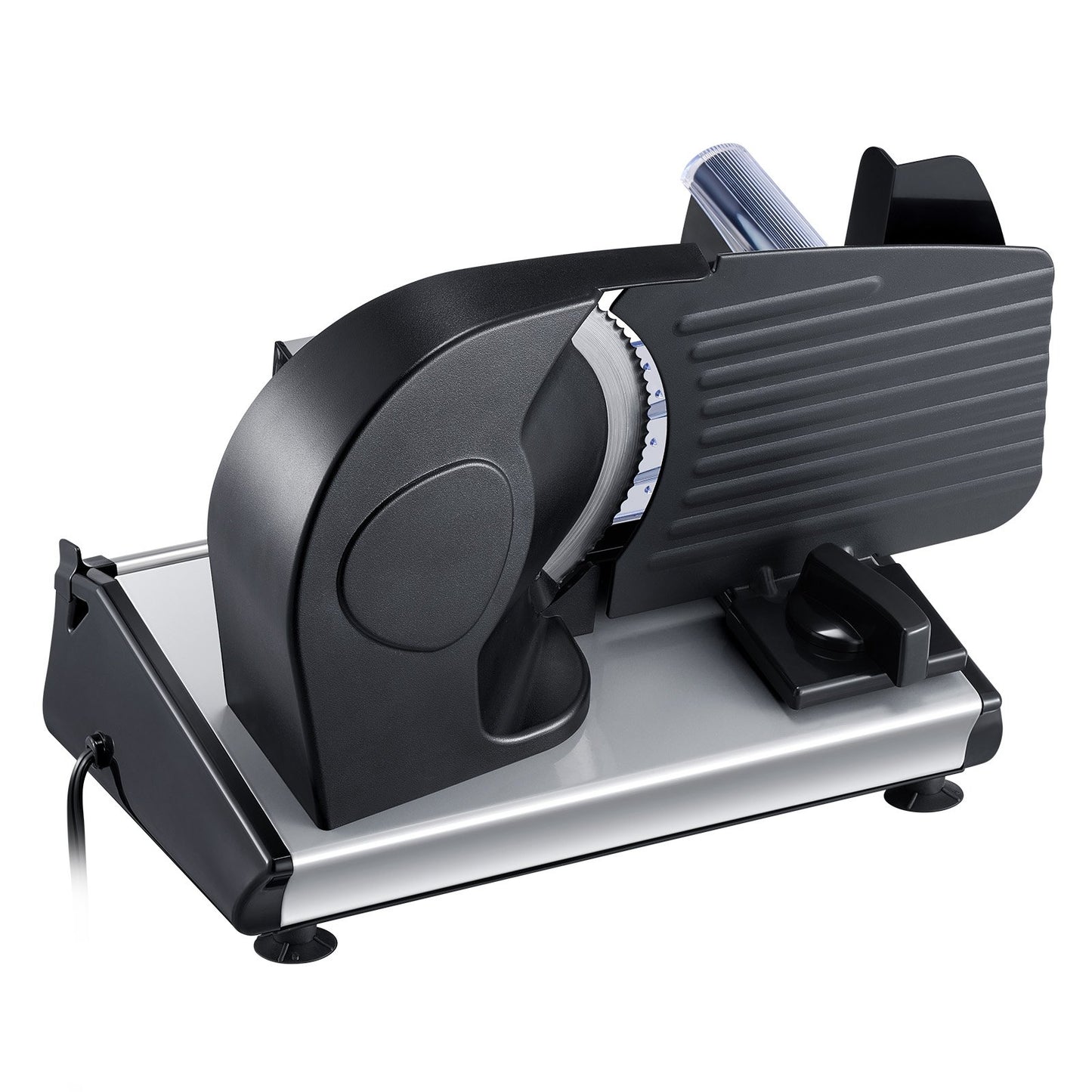 Meat Slicer 180W 190 mm Electric Deli Food Slicer for Meat Bread Cheese V952-DRQPJ180WSDPGJYA2V3