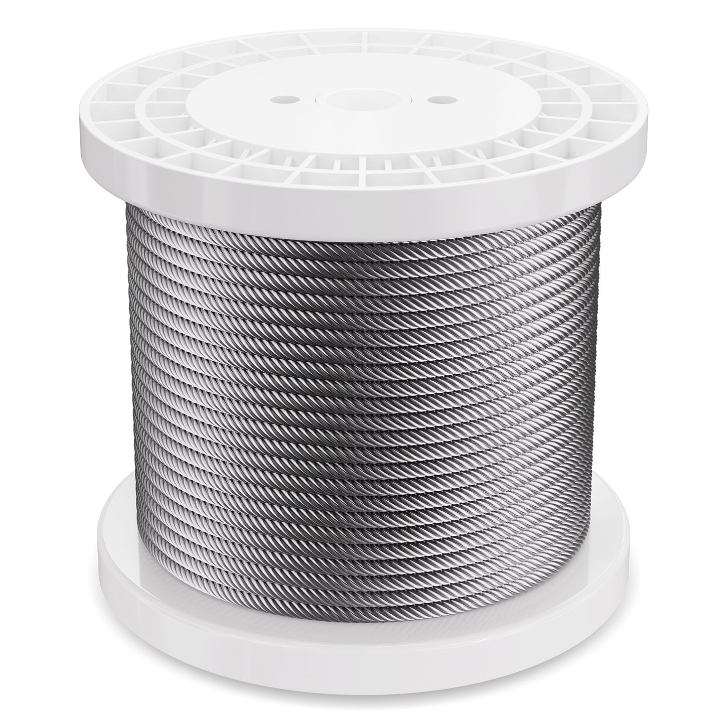 Carbon Steel Cable 6.35 mm 7 x 19 Steel Wire Rope 76.2 m Cable Railing V952-DXGSSDXQT14I95RCZV0