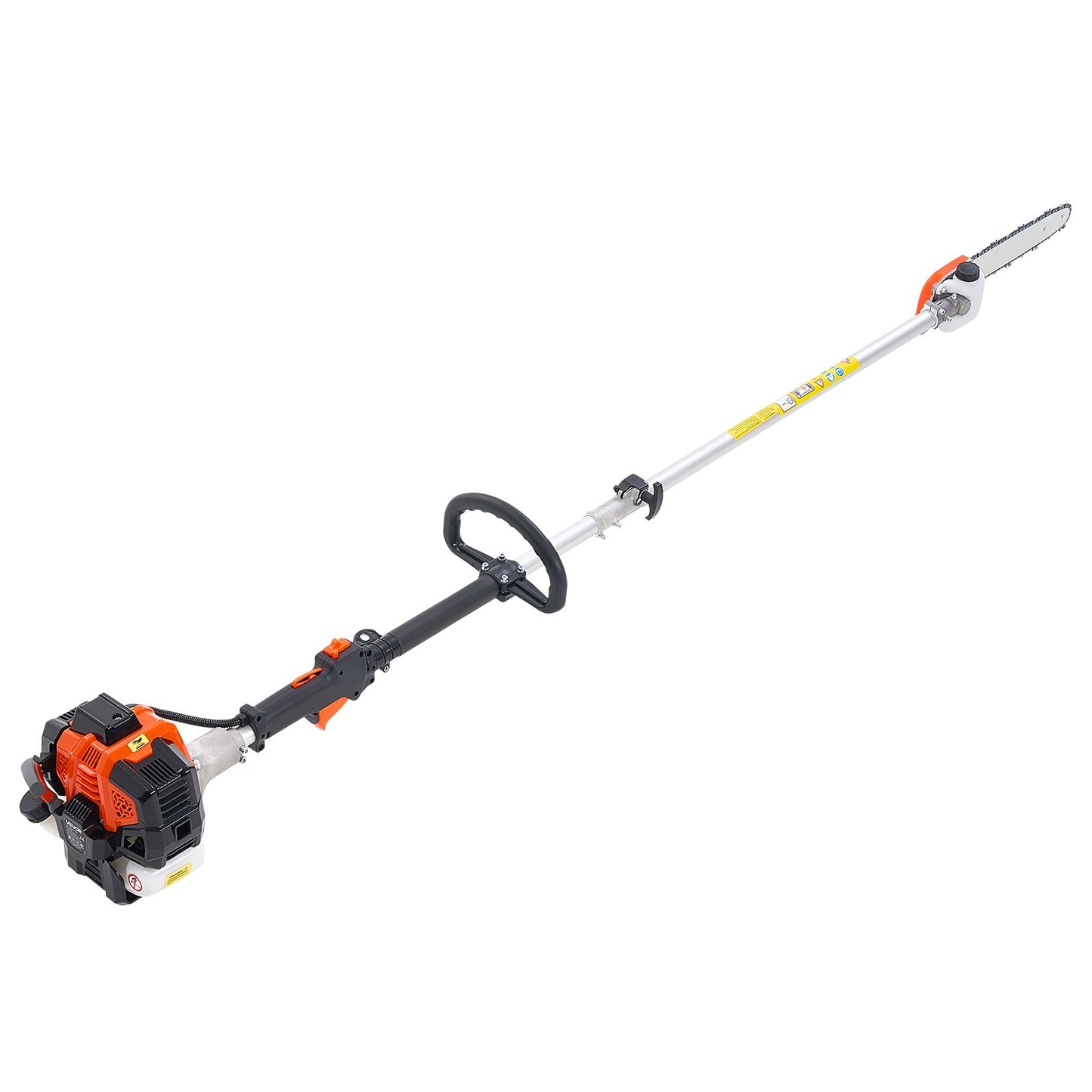 Gas Pole Saw, 25CC 2 Stroke Gas Powered Pole Saws with 30.5 cm Cutting Bar, Cordless Tree Trimmer with 650ml V952-ECCYJCS12INCAT18E002V0