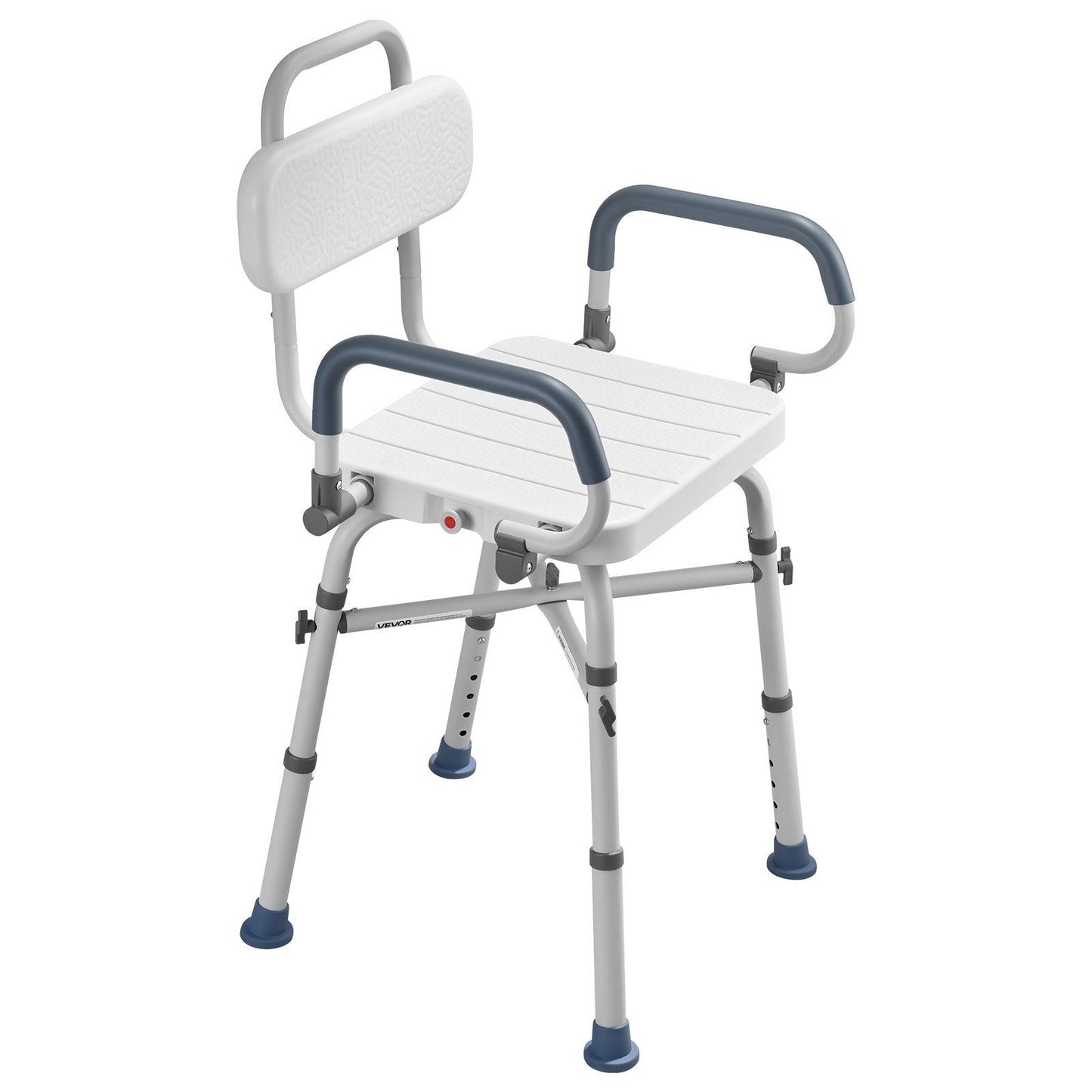 Swivel Shower Chair with Arms and Back, 227 kg Load Heavy Duty Bench Seat for Inside Shower Stall and V952-GDSYGZYTLSLKHO50K001V0