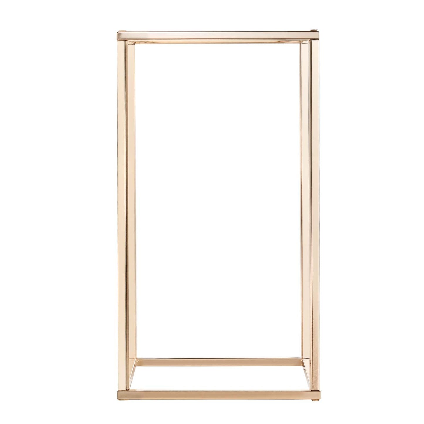 Wedding Flower Stand, 10PCS 40cm Column Flower Stand, Floral Stands with Acrylic Laminate, Gold Rectangular V952-HLHJLFT10J40F3YRH001V0