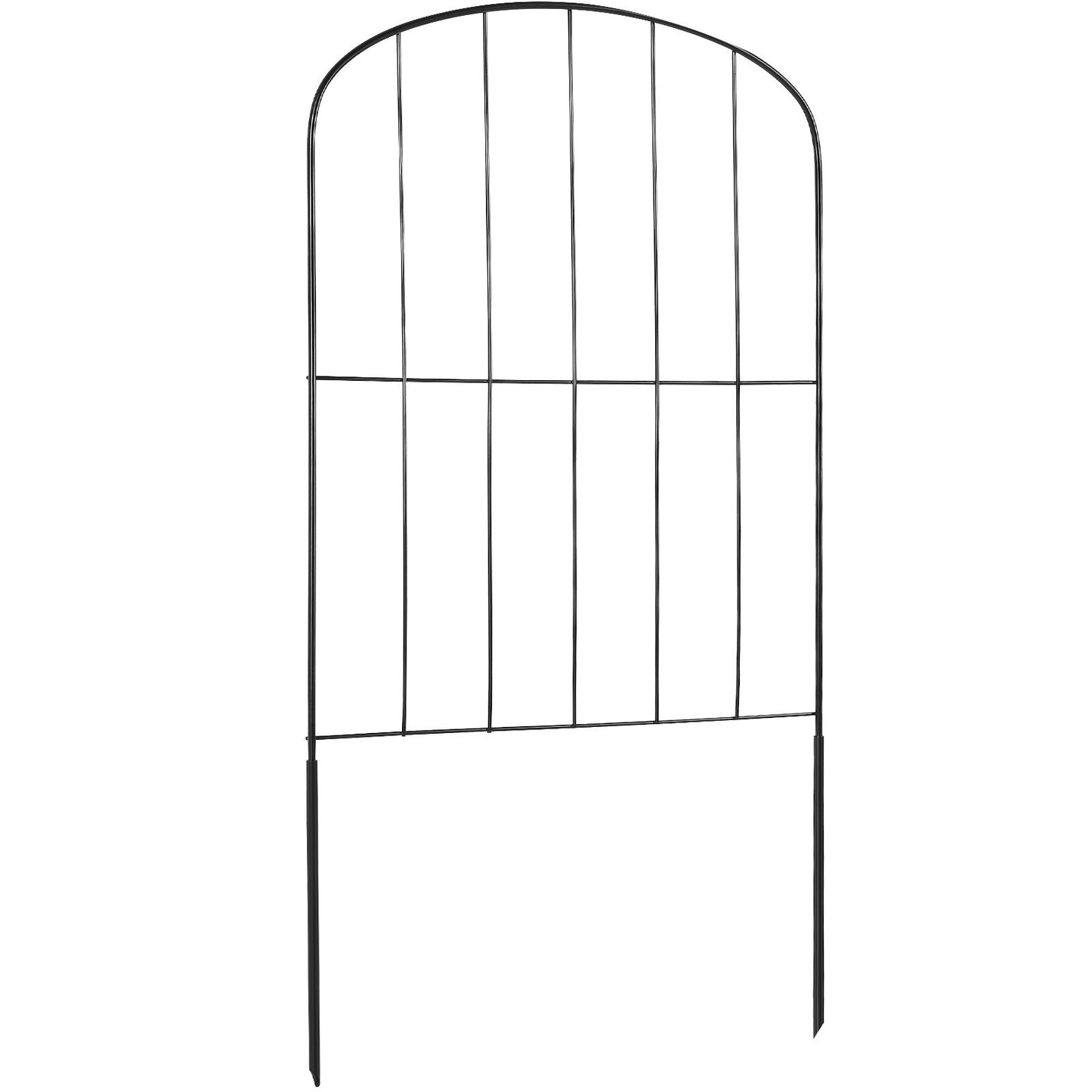Garden Fence, No Dig Fence 61 x 33 cm Animal Barrier Fence, Underground Decorative Garden Fencing with 5.08 V952-JSWL2413INCHNOKRCV0