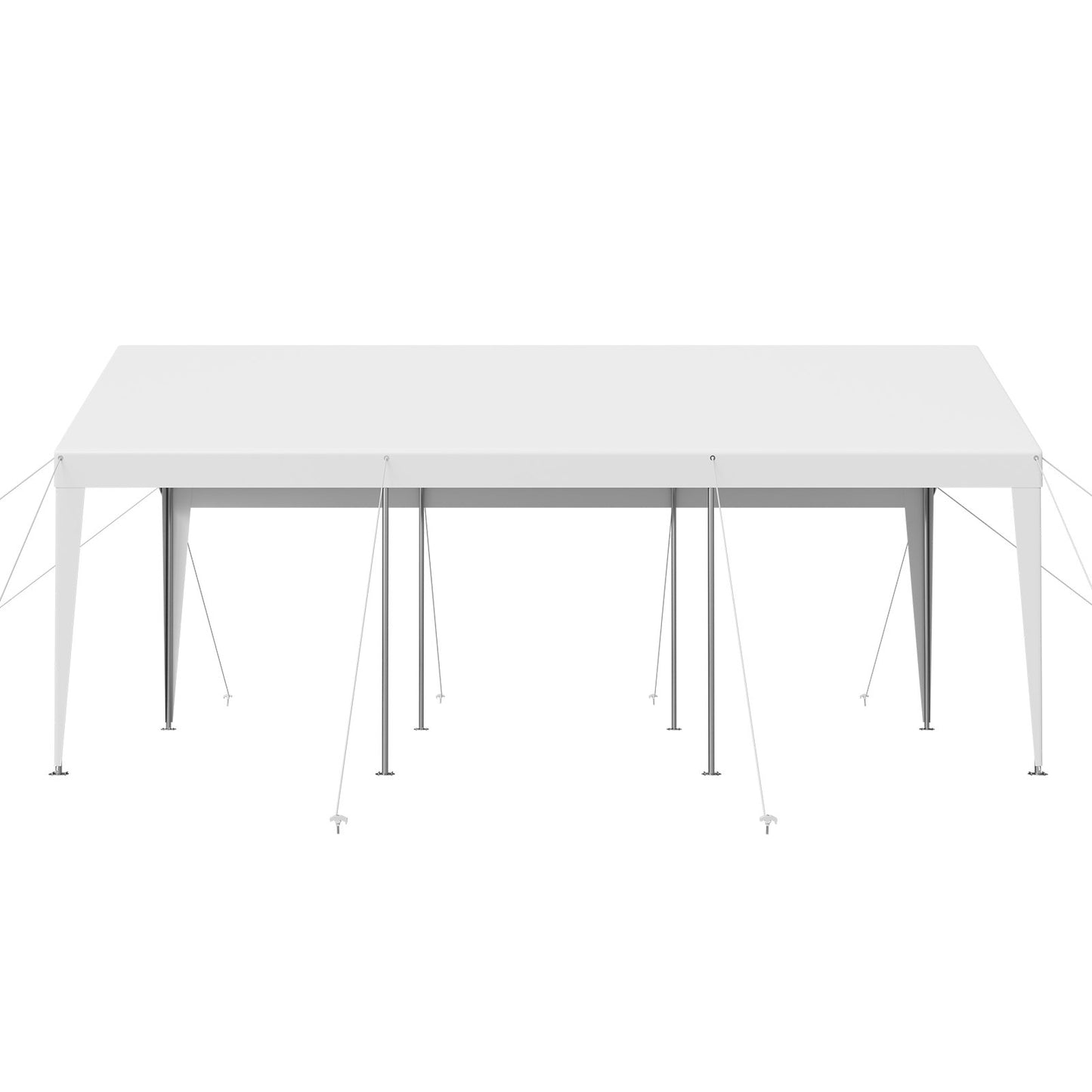 Carport Car Canopy 10 x 20 FT Heavy Duty Portable Car Shelter Tent White V952-KFSJSQCCKBS8QFX1I001V0