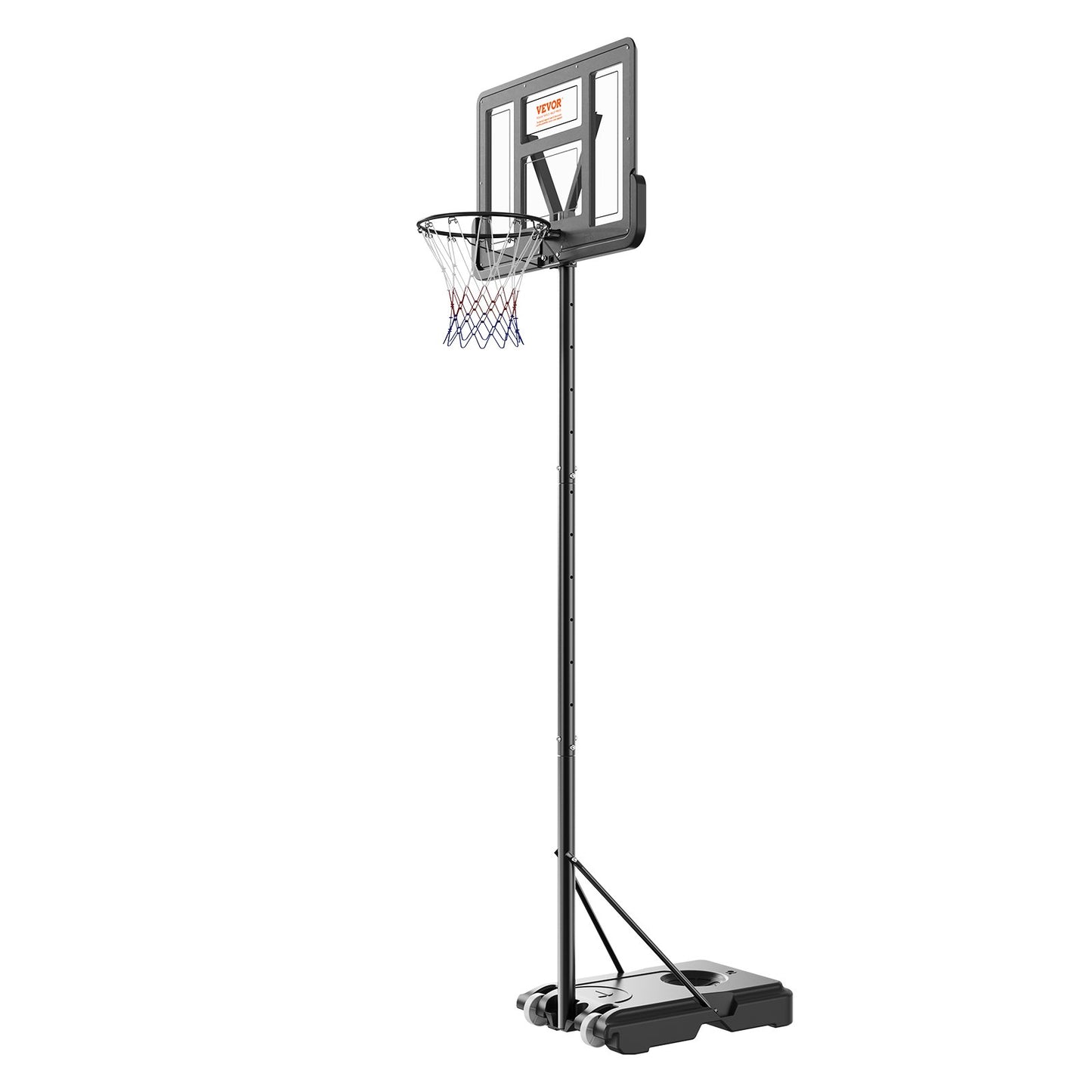 Basketball Hoop, 4-10 ft Adjustable Height Portable Backboard System, 44 inch Basketball Hoop & Goal, Kids & V952-LQK44CKWDJ00OBGUSV0
