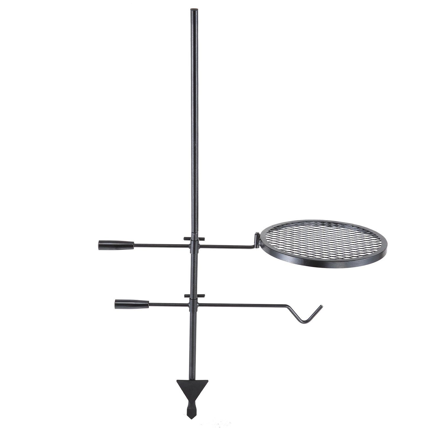 Swivel Campfire Grill Heavy Duty Steel Open Fire Cooking Grate Adjustable V952-LSYYKJDGL1414CJXOV0