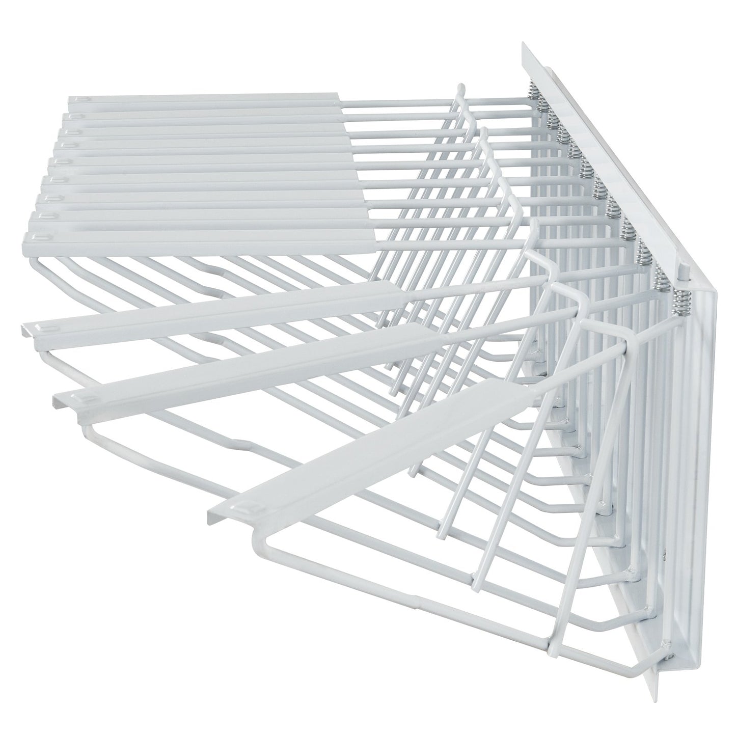 Wall Mount Blueprint Storage Rack Blueprint Holder with 12 Pivot Brackets V952-LTJJS12CBGS0O6TS3V0