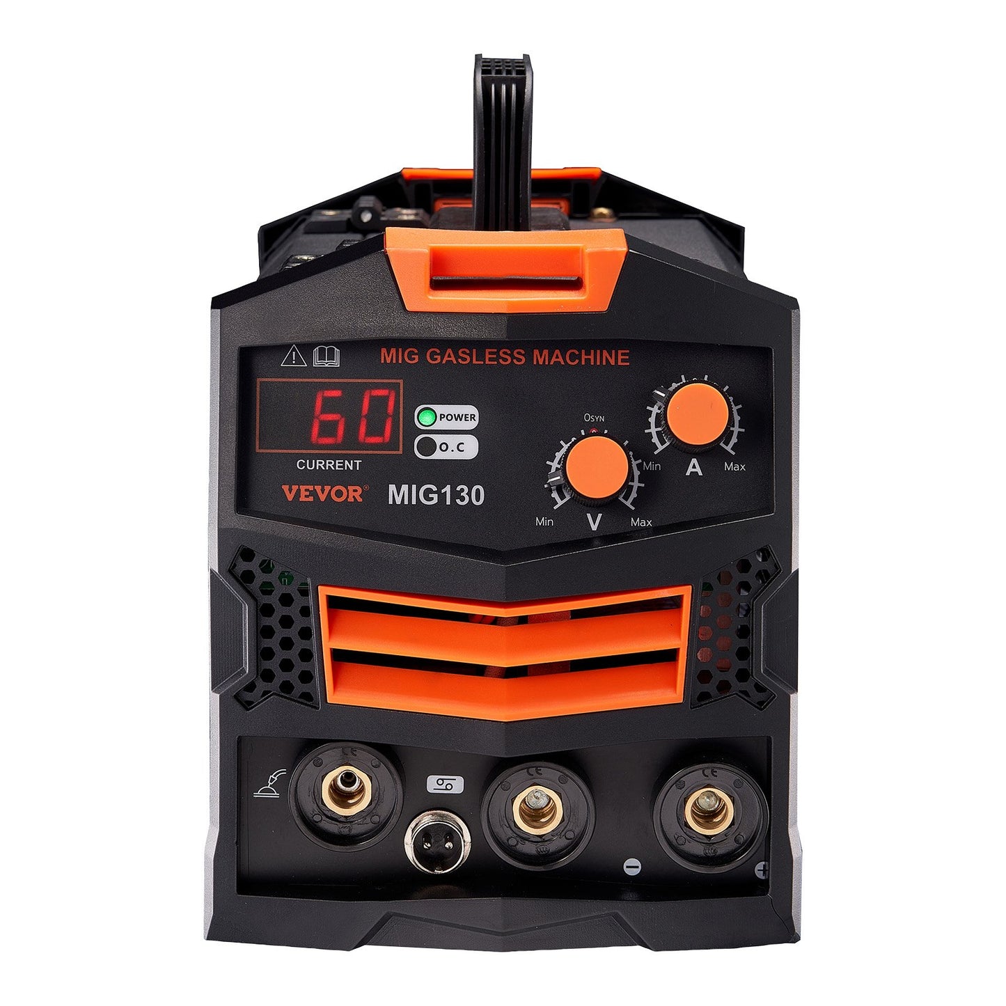 MIG Welder 130Amp Gasless Flux Core Mig Welding Machine with IGBT Inverter V952-MIGYXHJ1H11326PJNV3