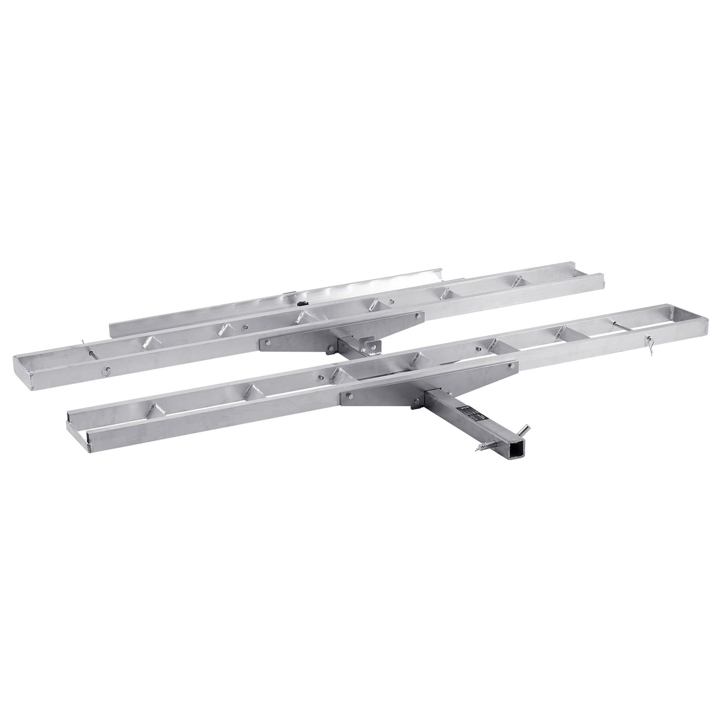 Motorcycle Carrier, 2-Bike 272.15KGS Aluminum Motorcycle Carrier Hitch Mount, Loading Ramp, Scooter Dirt Bike V952-MTCYSJLZ600BGLI5EV0