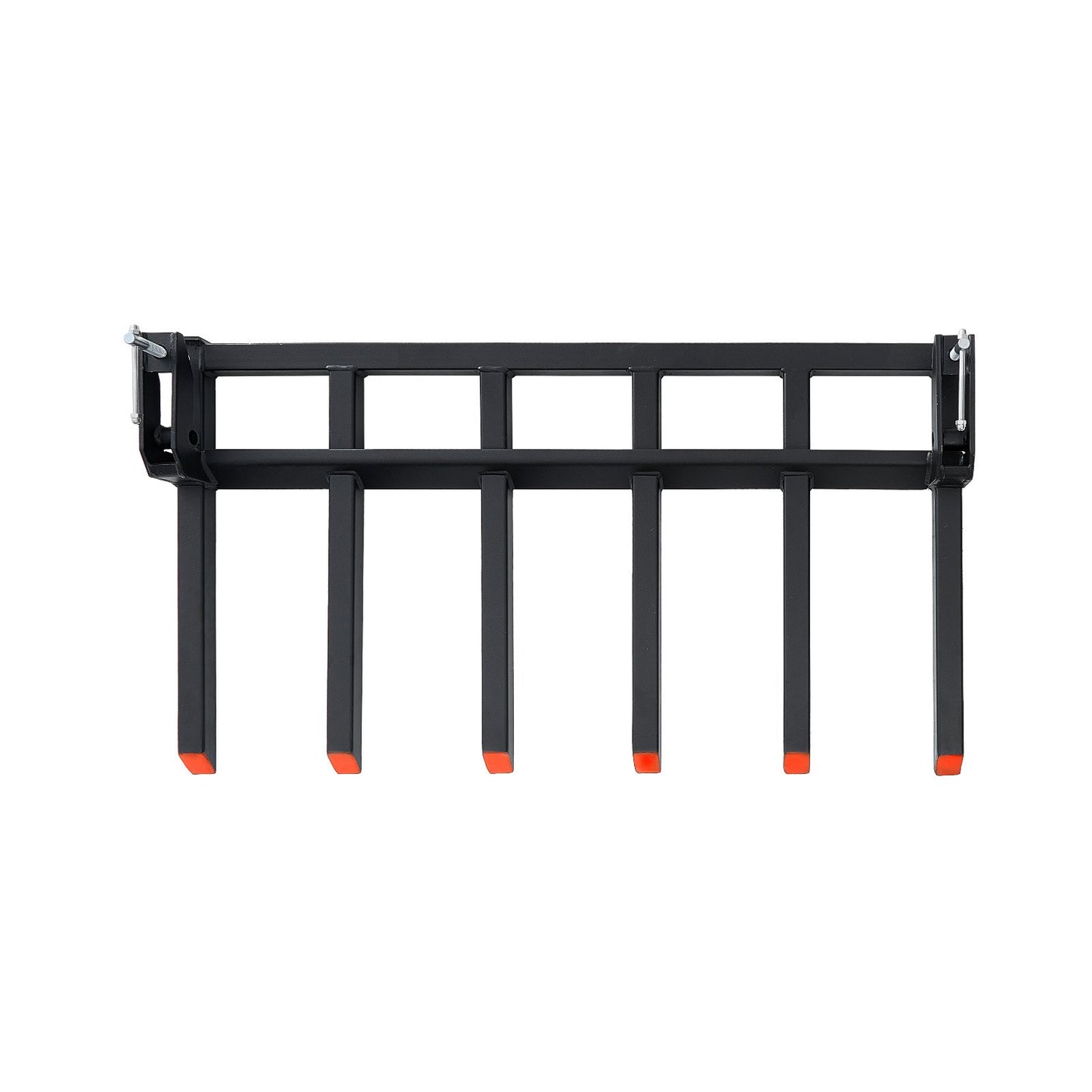 Clamp on Debris Forks to 1500 mm Bucket, 2000 kg Capacity Heavy Duty Clamp on Pallet Forks Bucket, Fit for V952-NYCDCC600000OIKRTV0