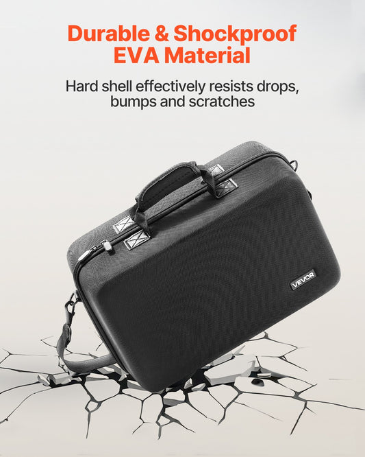 PS5 Carrying Case Travel Bag for Playstation 5 Shockproof EVA Soft Lining V952-PS5YSBQBYBPS3BX24001V0