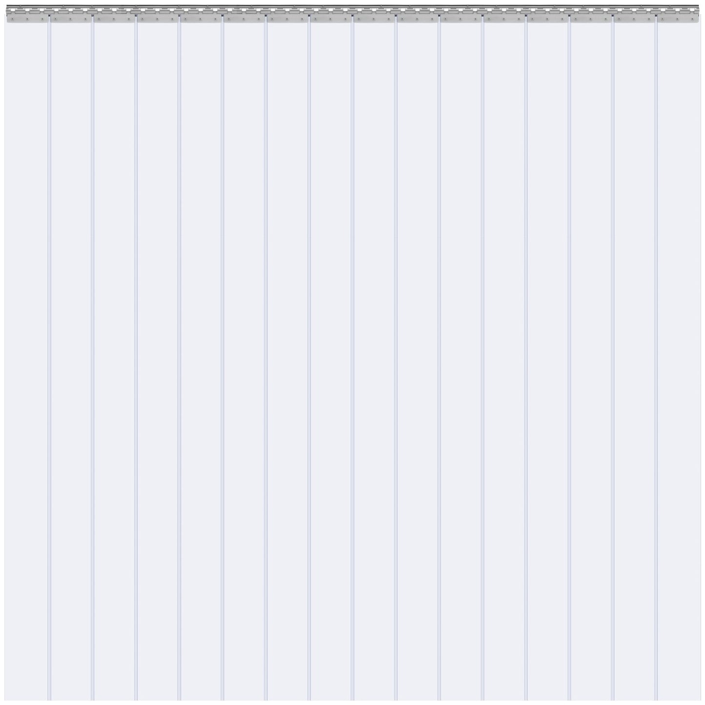 Strip Curtain PVC Door Curtain 244 x 244 cm Cooler Freezer Clear Plastic V952-PZMLPZGHMPTLG3PGGV0