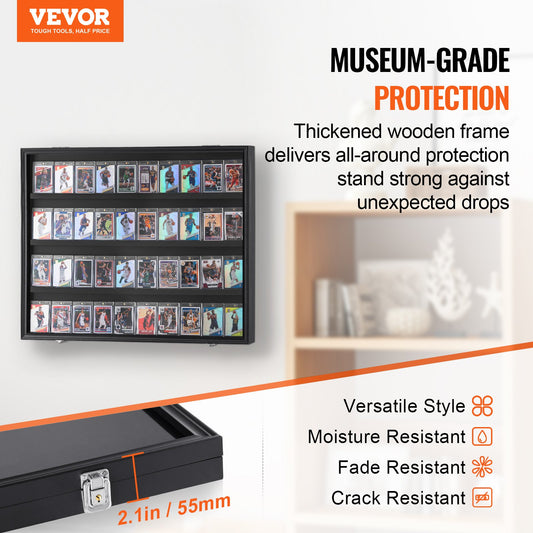 36 Graded Sports Card Display Case, 775 x 617 x 55 mm, Baseball Card Display Frame with 98% UV Protection V952-QYZSKJHX2433JF9USV0