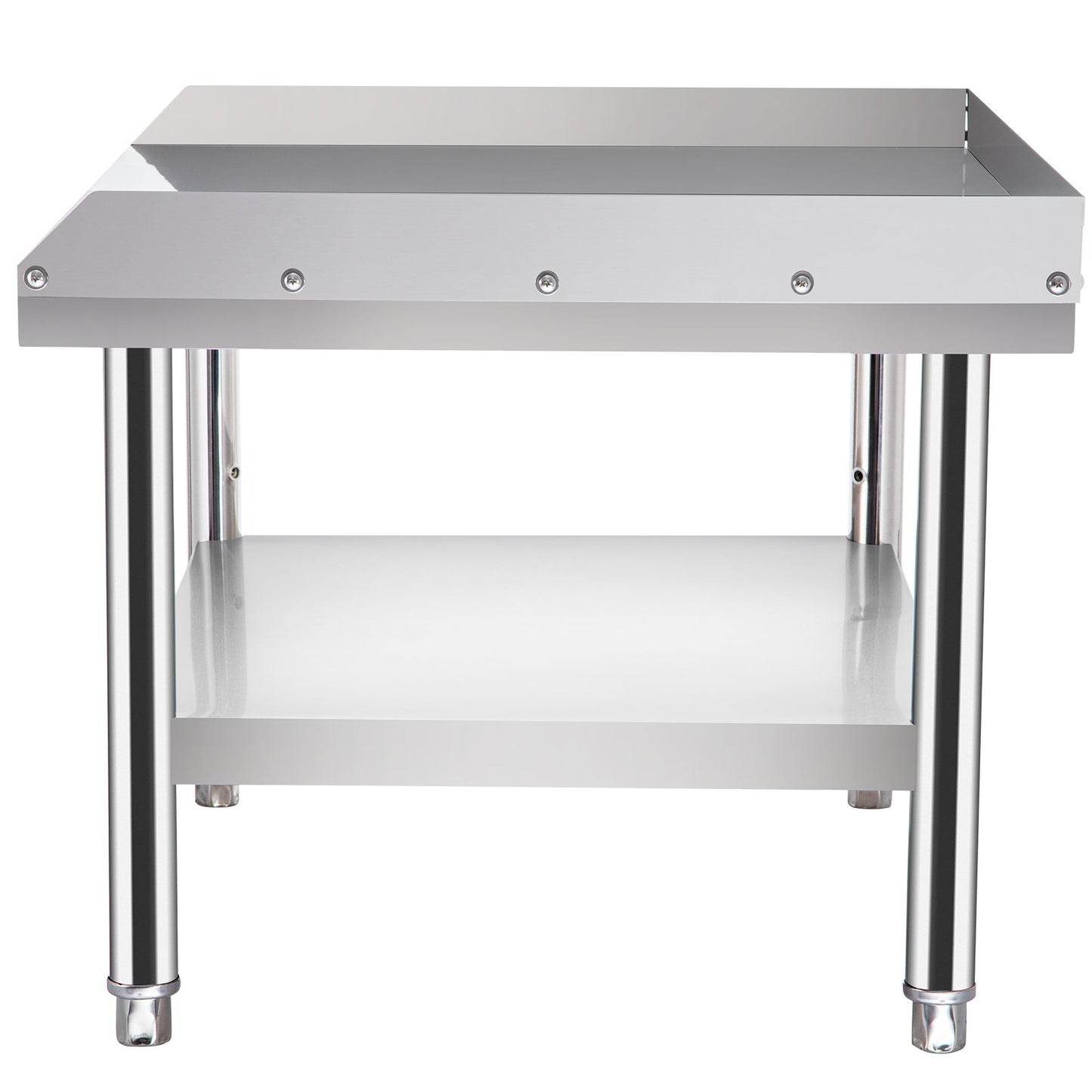 Stainless Steel Equipment Grill Stand, 152x76x61 cm Stainless Table, Grill Stand Table with Adjustable V952-SBSKTBD6030INLDMMV0