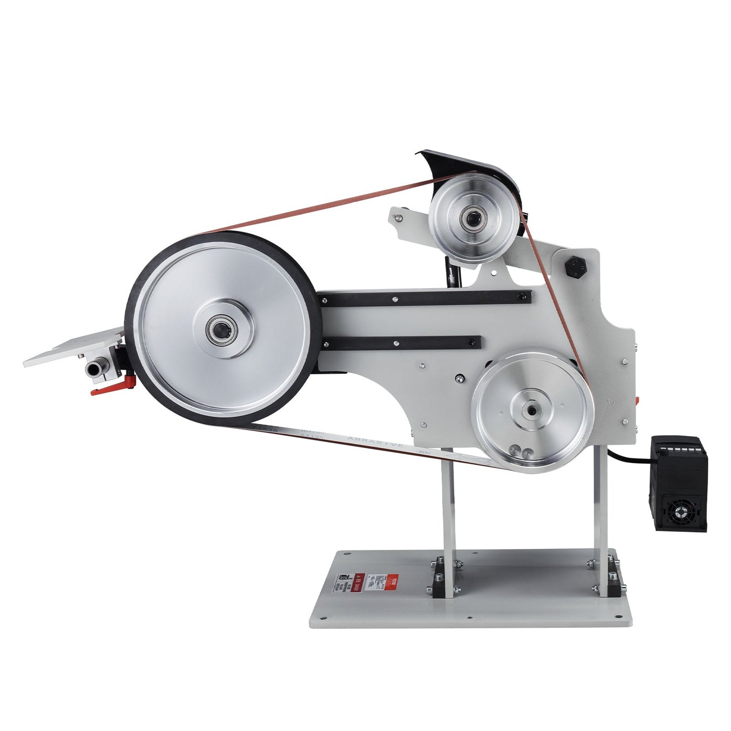Belt Grinder Sander 72 x 2-Inch Belt Polisher with VFD 3 Grinding Moulds V952-SDMC1500W728DDD10V3
