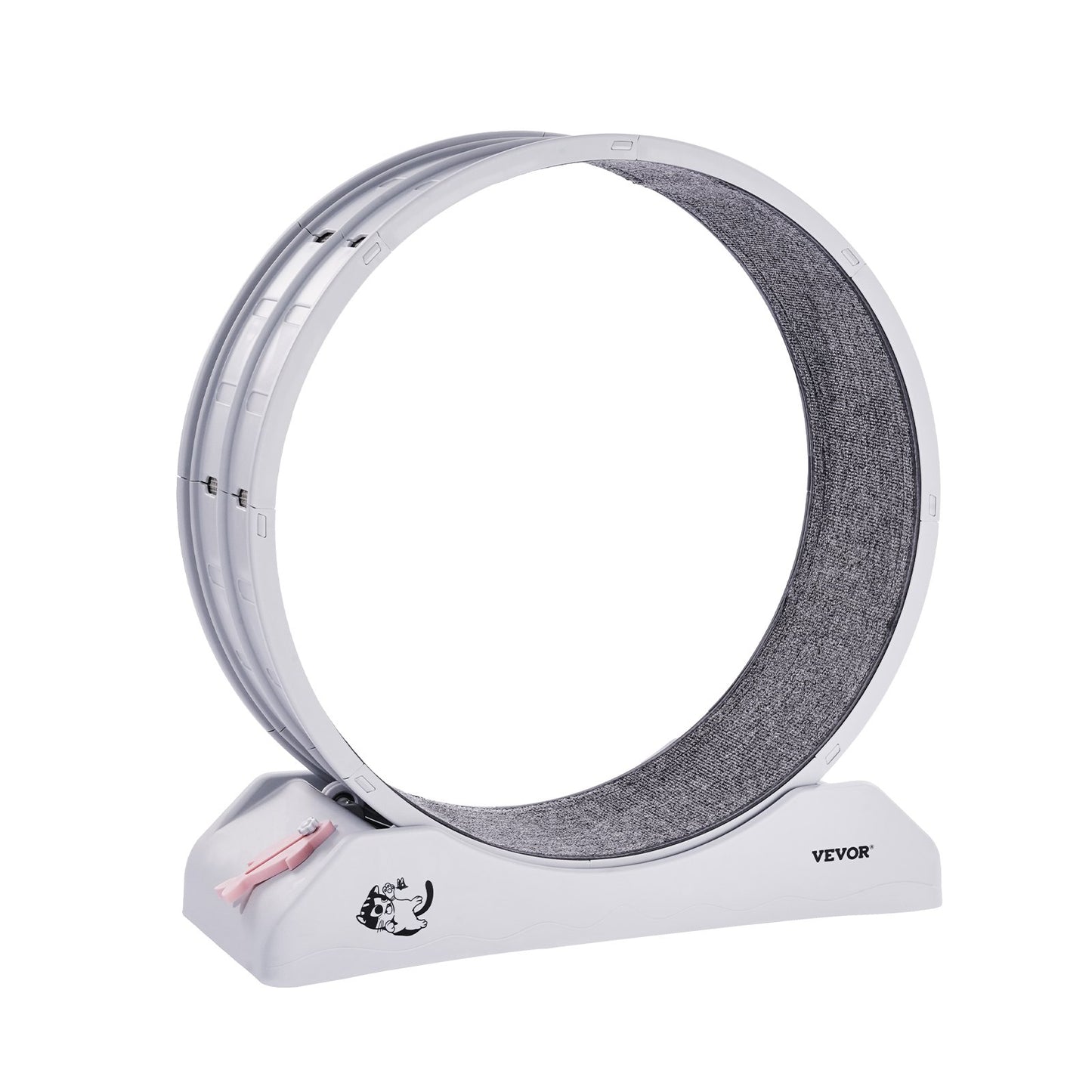 Cat Exercise Wheel, 31.5 in, Large Cat Running Wheel with Secure Brake & Carpeted Runway, Quiet Operation Cat V952-SLMPBJBSPP31K33DZV0